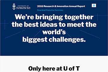 2016 Annual Report Cover Image