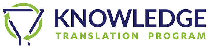 Logo of Knowledge Translation Program