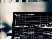 data on a screen
